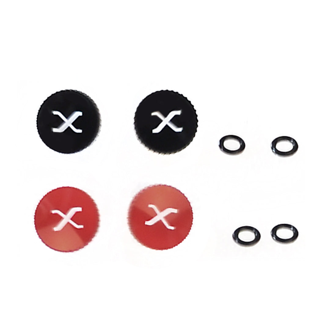 Camera Shutter Button Release Replacement Aluminum Alloy 2 Pcs Red And 2 Pcs Black