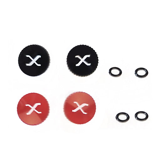 Camera Shutter Button Release Replacement Aluminum Alloy 2 Pcs Red And 2 Pcs Black