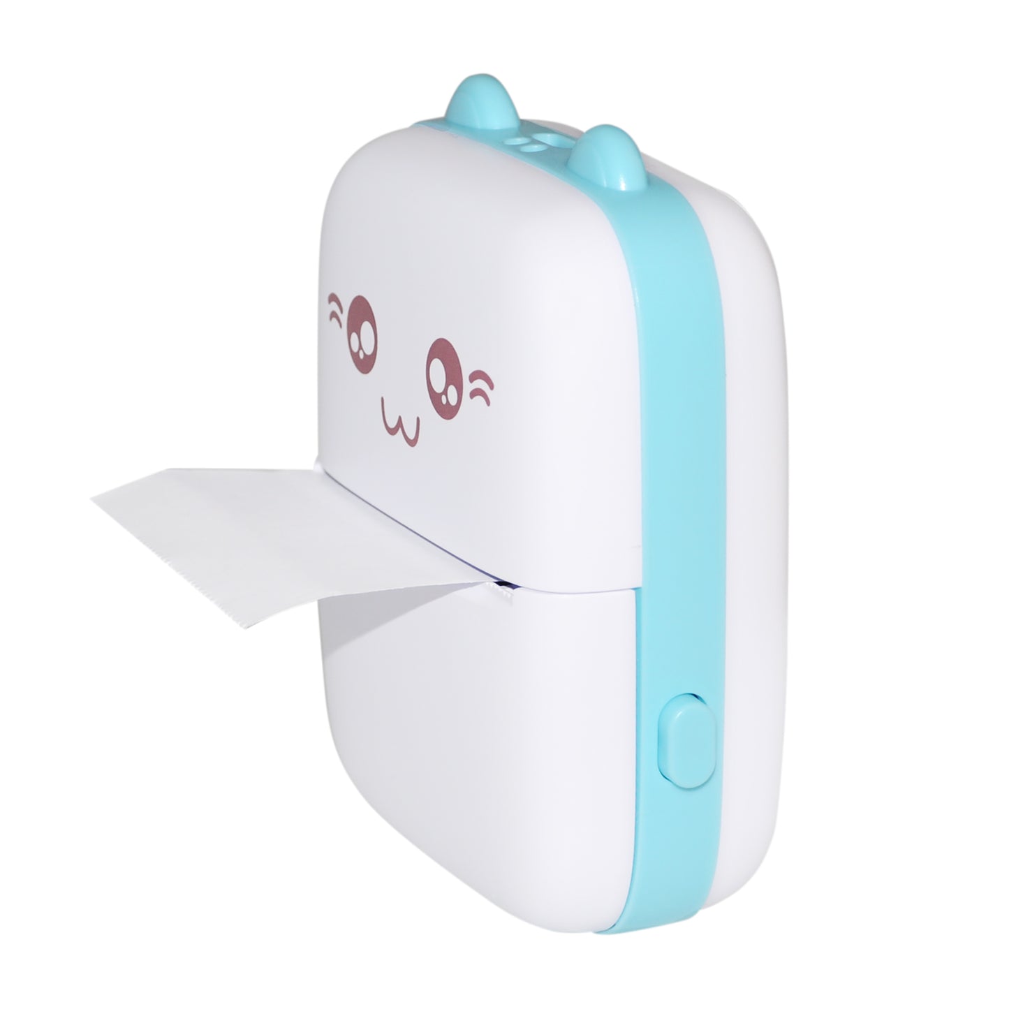 Mini Photo Printer Bluetooth Wireless Smart Printer With 1 Roll Printing Paper Compatible With iOS And Android